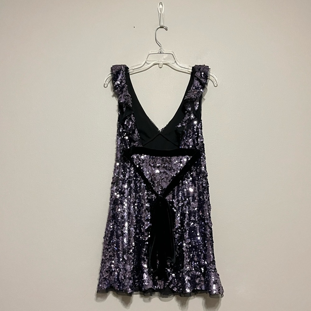 Like new Free People Sequin Siren Mini Dress - Picture 10 of 14